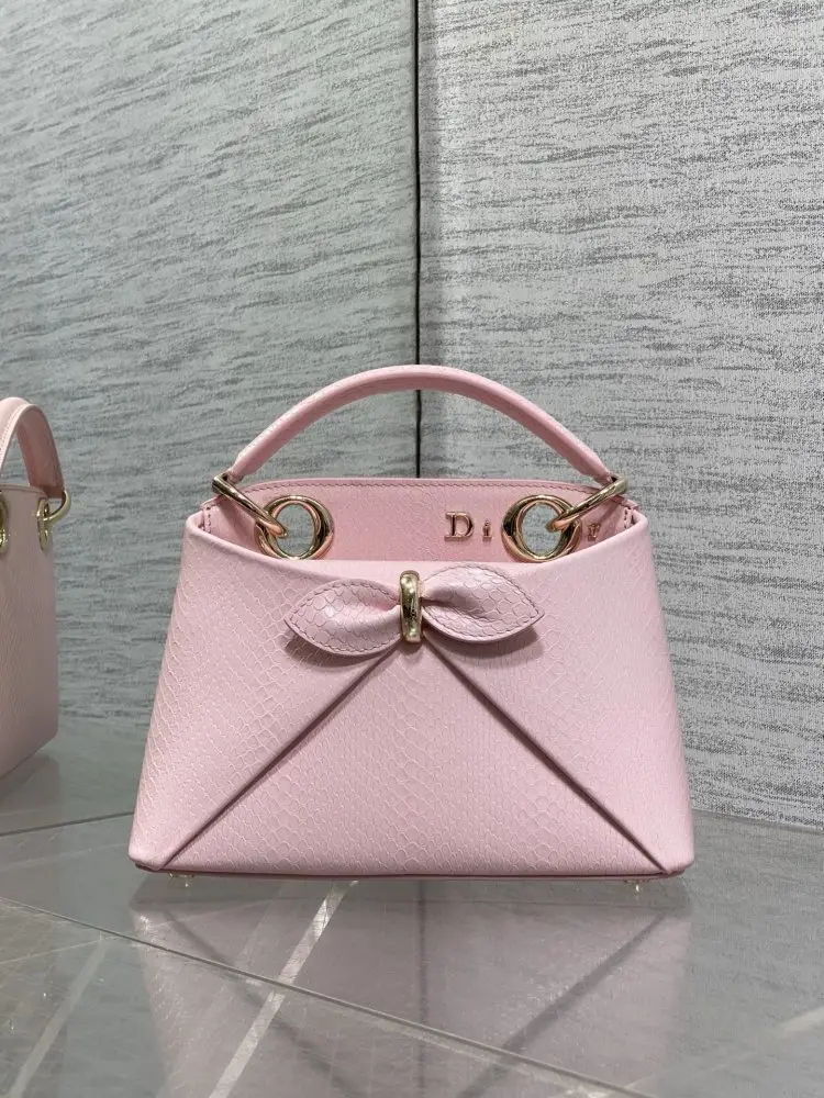 Christian Dior Жіноча шкіряна сумка Dior Cigale 21 см — Фото 2