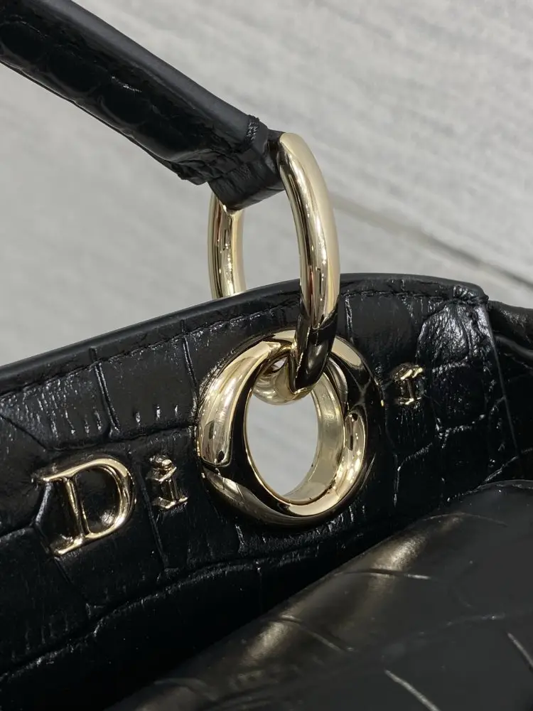Christian Dior Жіноча шкіряна сумка Dior Cigale 21 см — Фото 3