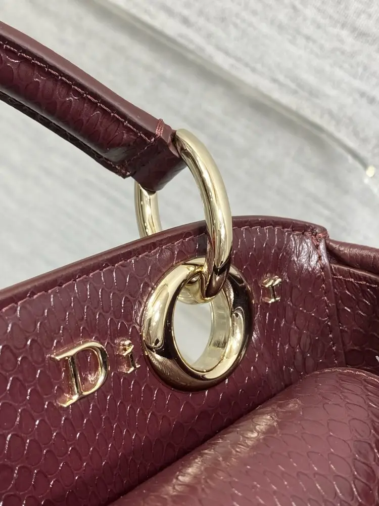 Christian Dior Жіноча шкіряна сумка Dior Cigale 21 см — Фото 3