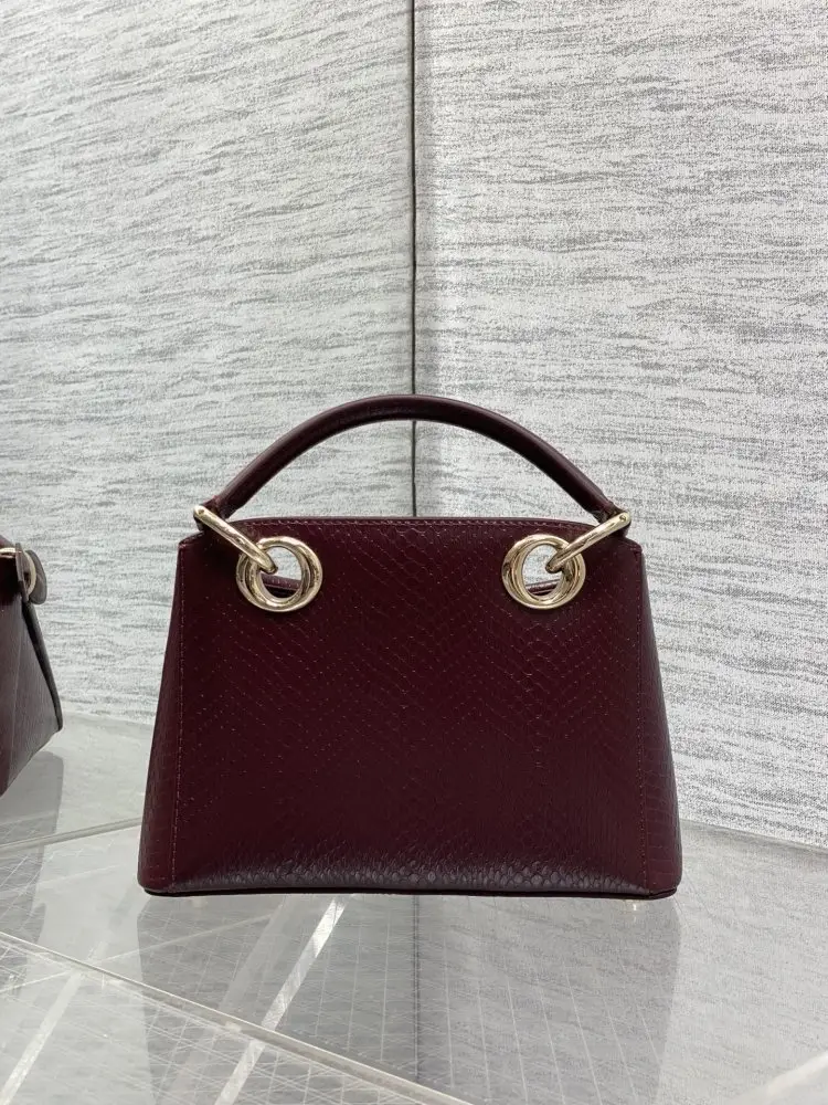 Christian Dior Жіноча шкіряна сумка Dior Cigale 21 см — Фото 5
