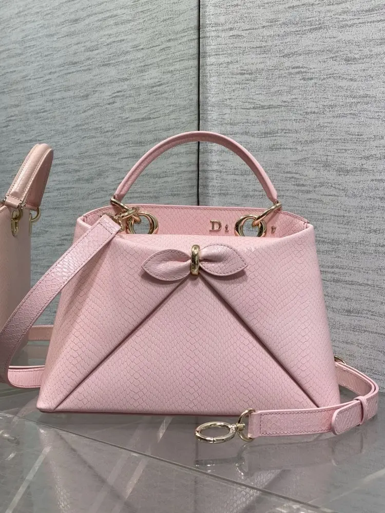Christian Dior — Женская кожаная сумка Dior Cigale 28 см