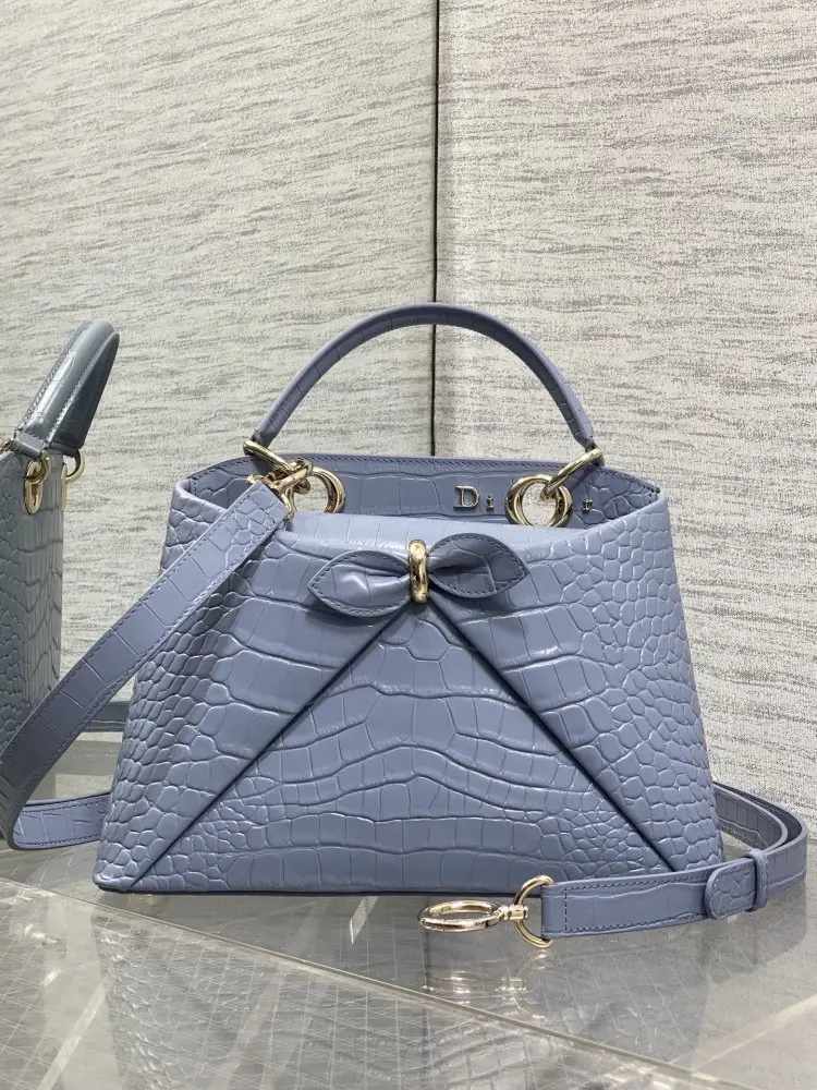 Christian Dior — Женская кожаная сумка Dior Cigale 28 см