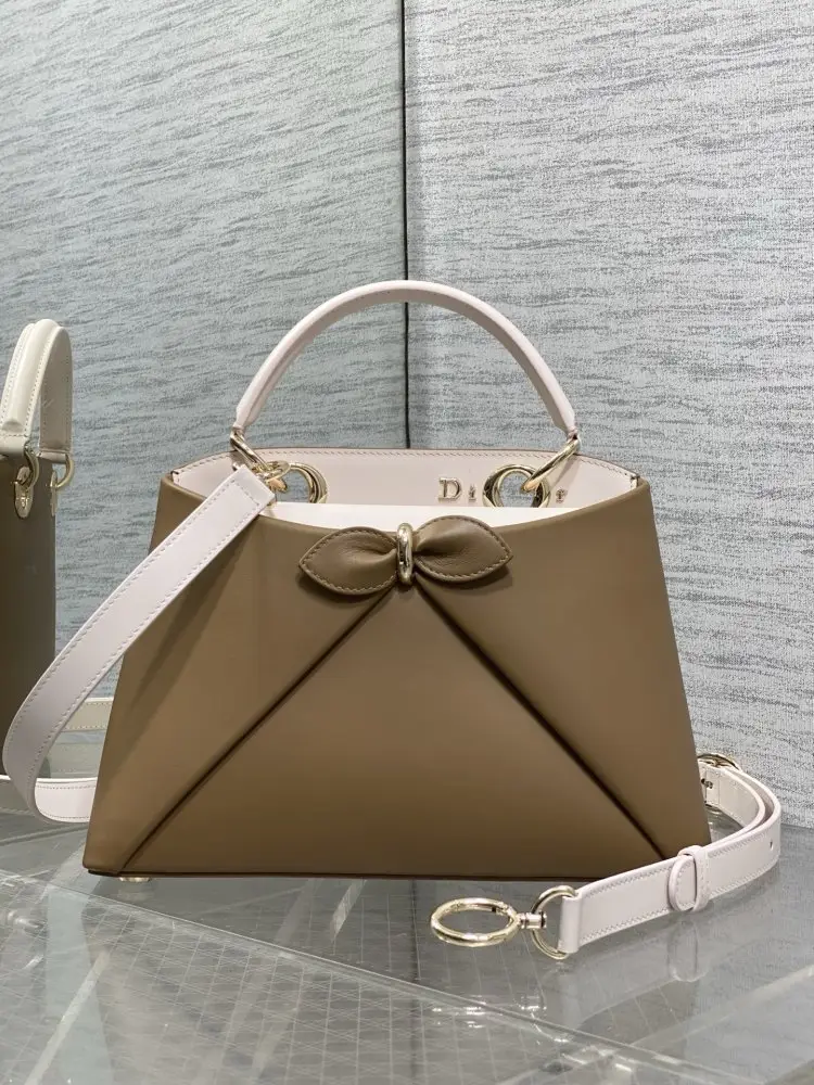 Christian Dior Жіноча шкіряна сумка Dior Cigale 28 см — Фото 1