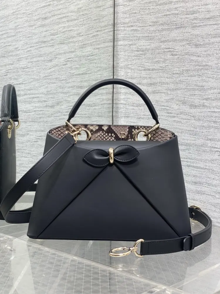 Christian Dior Жіноча шкіряна сумка Dior Cigale 28 см — Фото 1