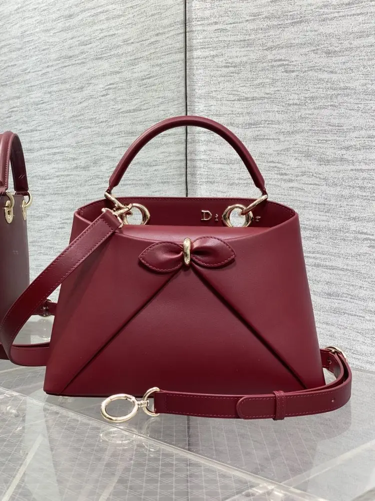 Christian Dior — Жіноча шкіряна сумка Dior Cigale 28 см