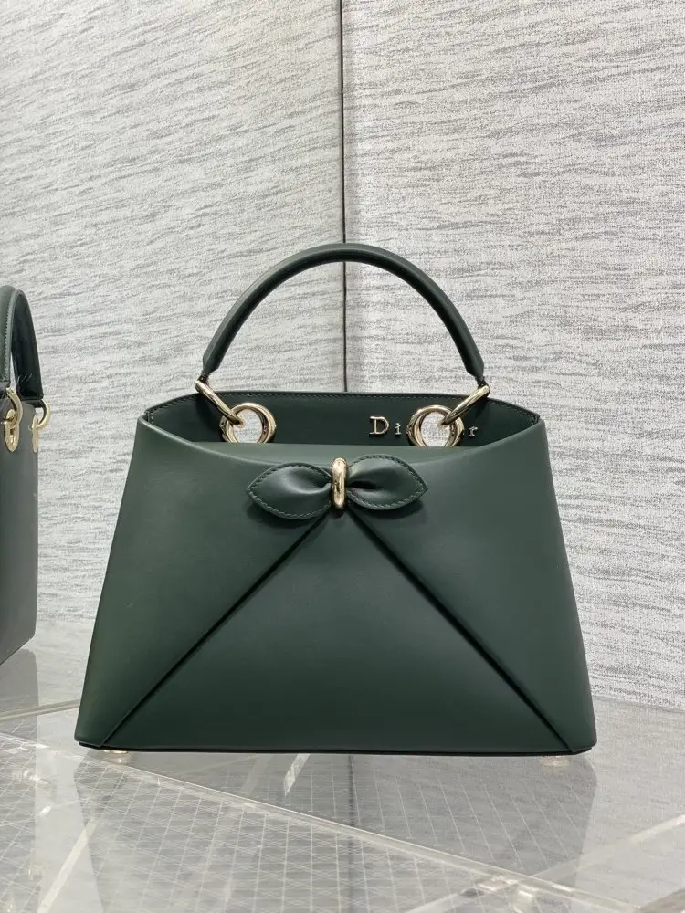 Christian Dior Жіноча шкіряна сумка Dior Cigale 28 см — Фото 2