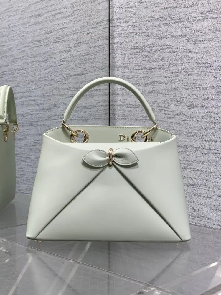 Christian Dior Жіноча шкіряна сумка Dior Cigale 28 см — Фото 2