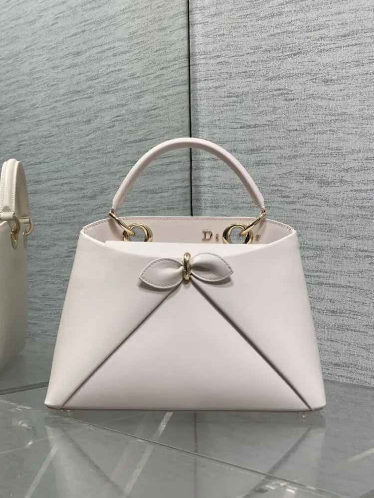 Christian Dior Жіноча шкіряна сумка Dior Cigale 28 см — Фото 2
