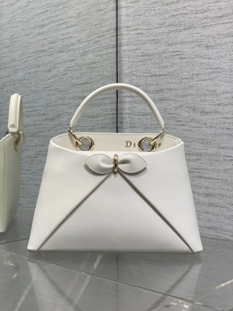 Christian Dior Женская кожаная сумка Dior Cigale 28 см — Фото 2