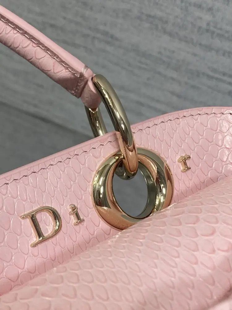 Christian Dior Женская кожаная сумка Dior Cigale 28 см — Фото 3