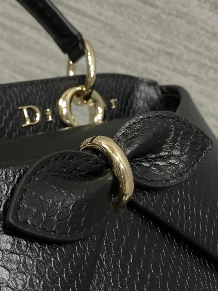 Christian Dior Жіноча шкіряна сумка Dior Cigale 28 см — Фото 4