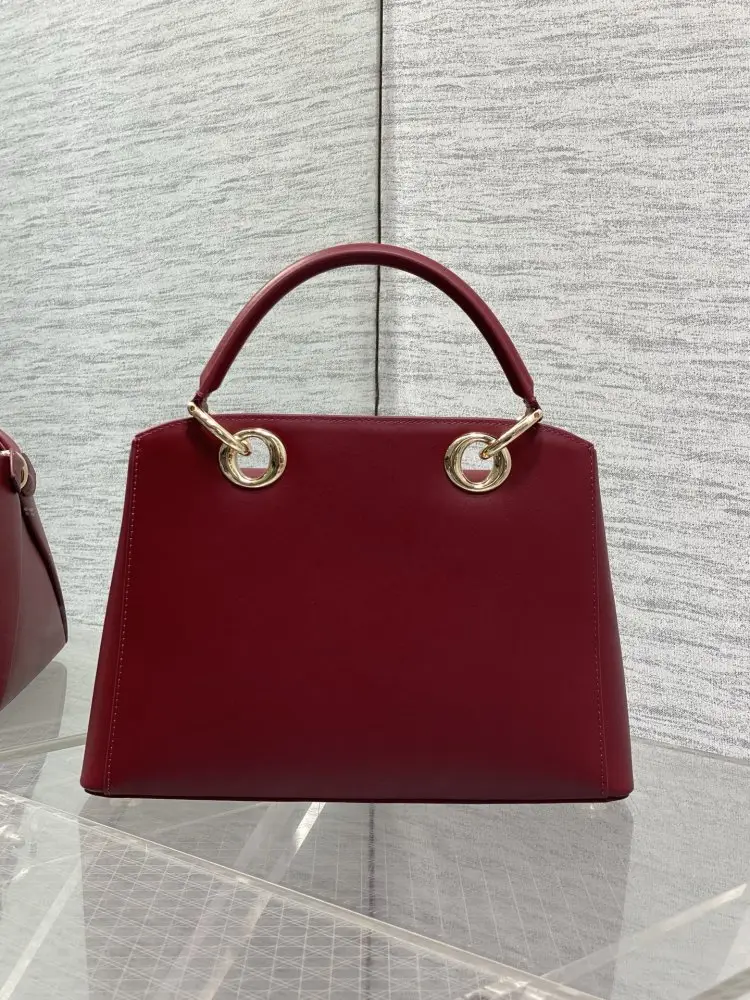 Christian Dior Женская кожаная сумка Dior Cigale 28 см — Фото 5