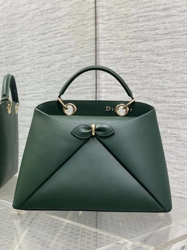 Christian Dior Жіноча шкіряна сумка Dior Cigale 33 см — Фото 2