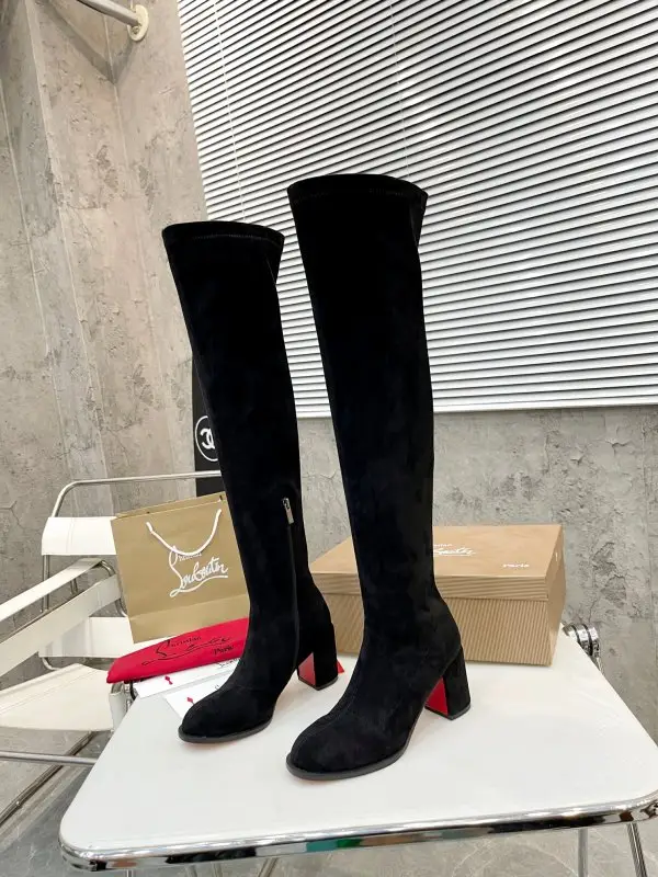 Christian Louboutin — Чоботи шкіряні жіночі