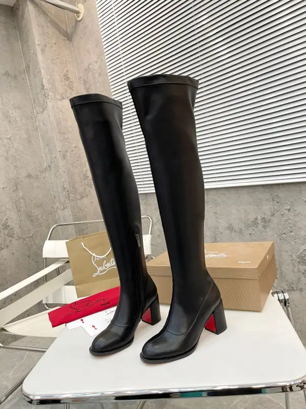 Christian Louboutin — Чоботи шкіряні жіночі