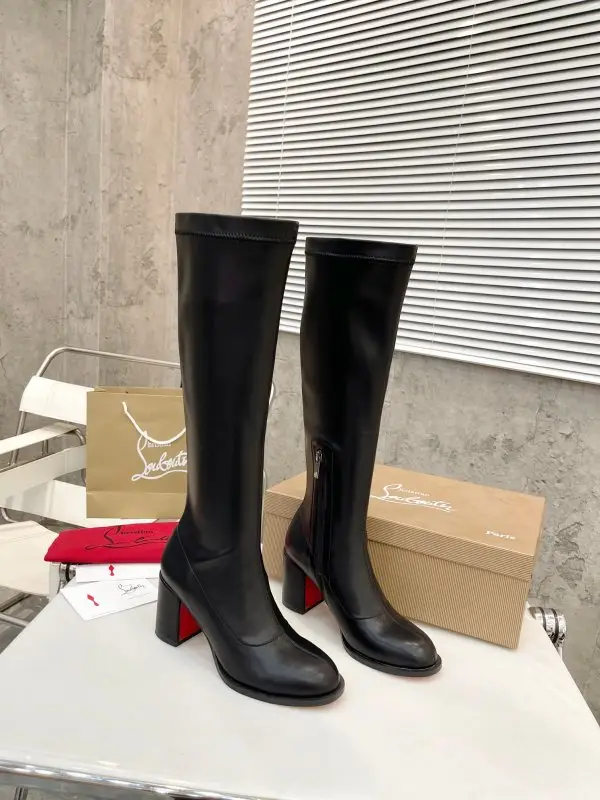 Christian Louboutin — Чоботи шкіряні жіночі