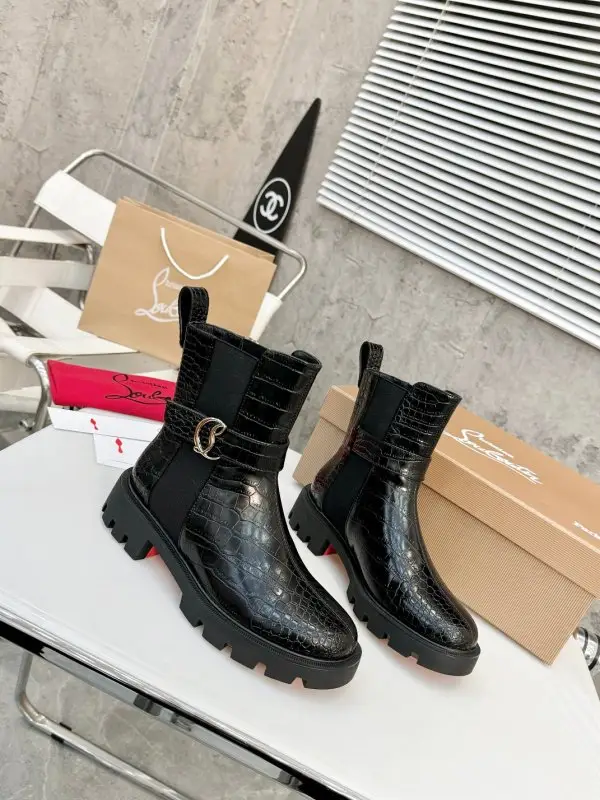 Christian Louboutin Boots leather women's — Photo 2