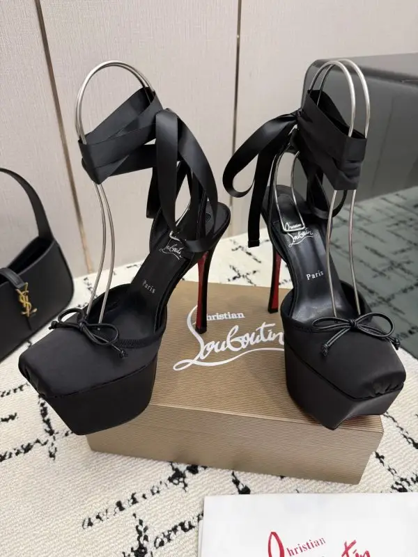Christian Louboutin Shoes on platform from square the toe — Photo 3