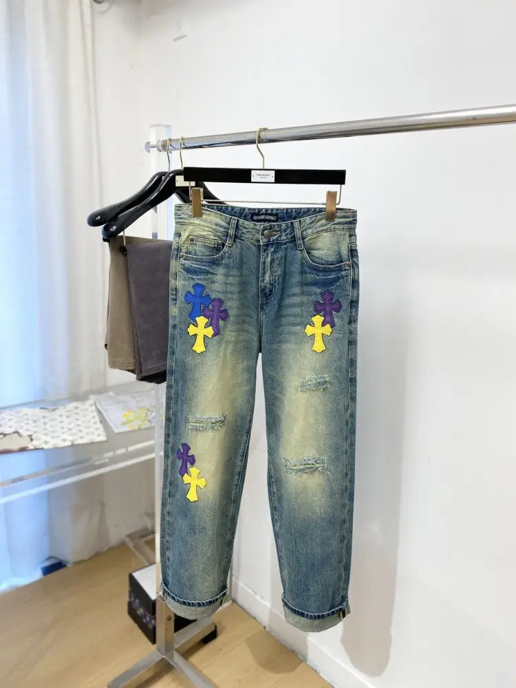 Chrome hearts Джинсы мужские — Фото 2