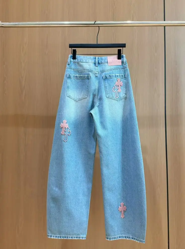 Chrome hearts Джинсы женские — Фото 2