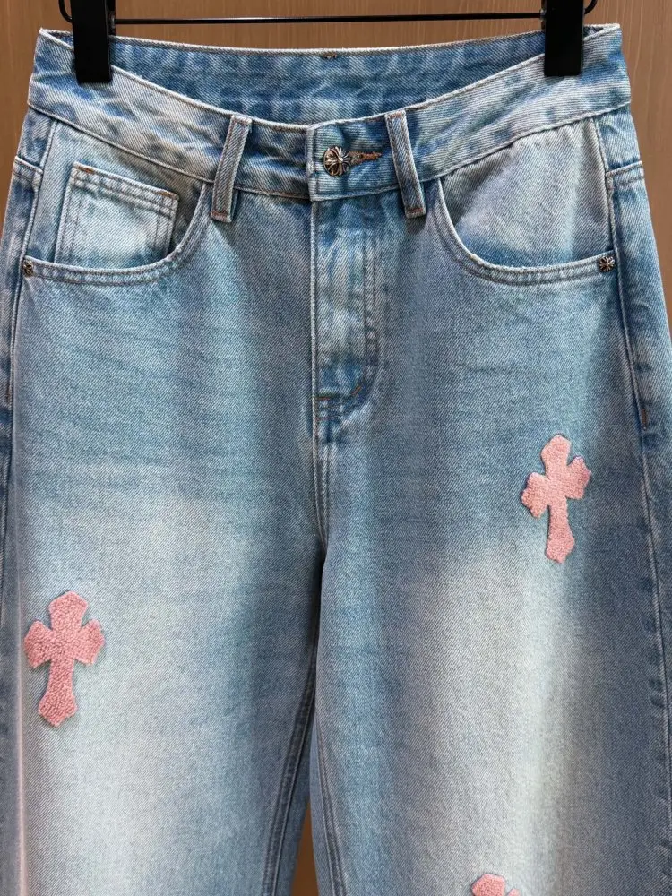 Chrome hearts Джинсы женские — Фото 3