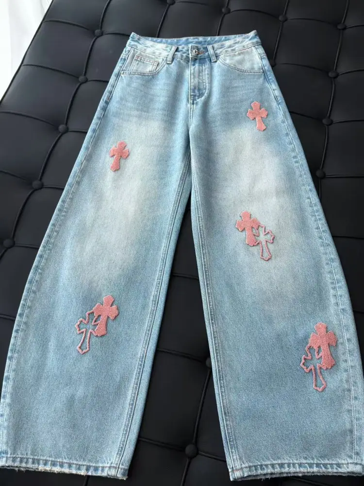 Chrome hearts Джинсы женские — Фото 5