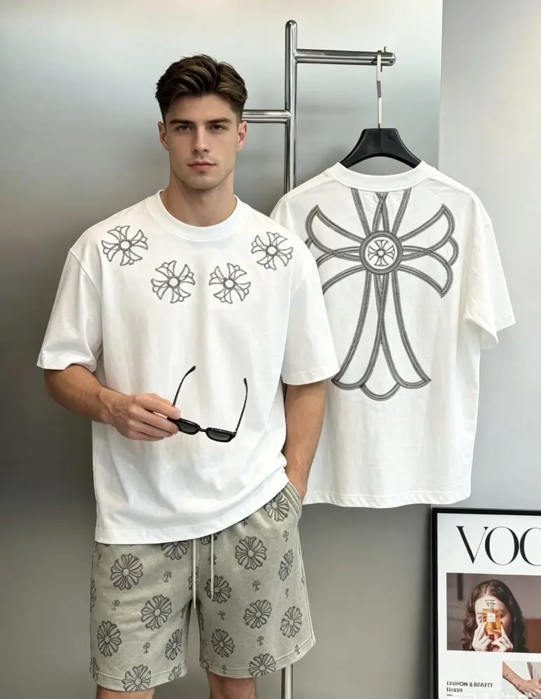 Chrome hearts — Футболка мужская