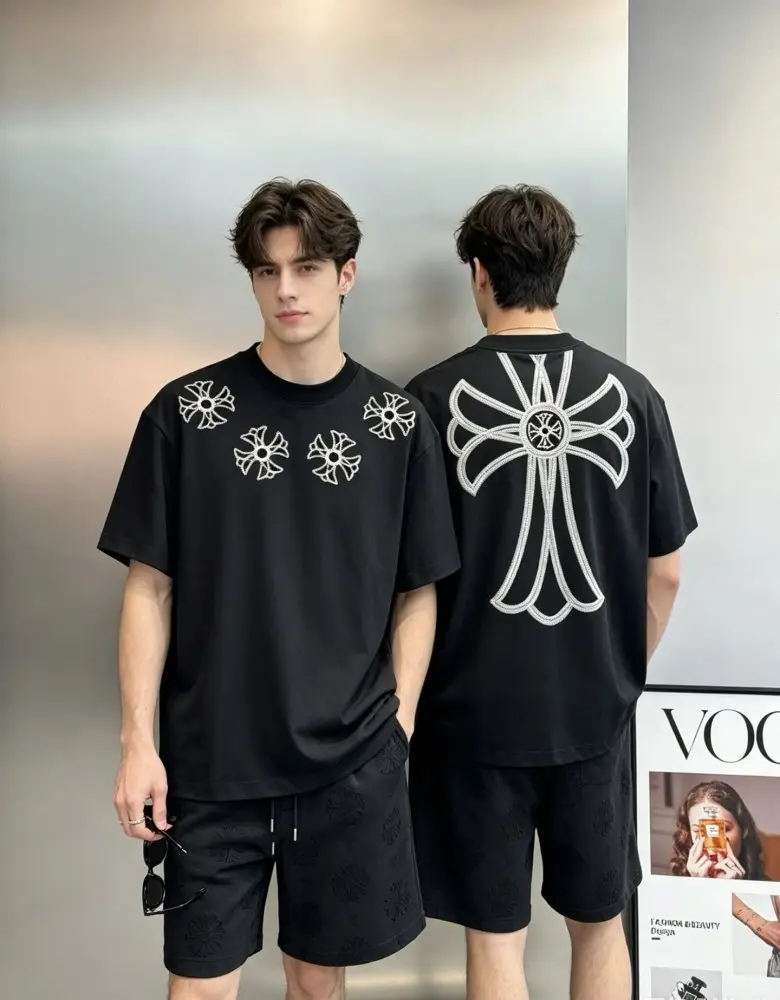 Chrome hearts — Футболка мужская