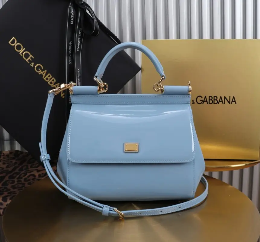 Dolce & Gabbana A bag Mini Sicily 20 cm of lacquered veal skin — Photo 2