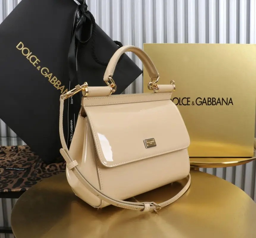 Dolce & Gabbana A bag Mini Sicily 20 cm of lacquered veal skin — Photo 3