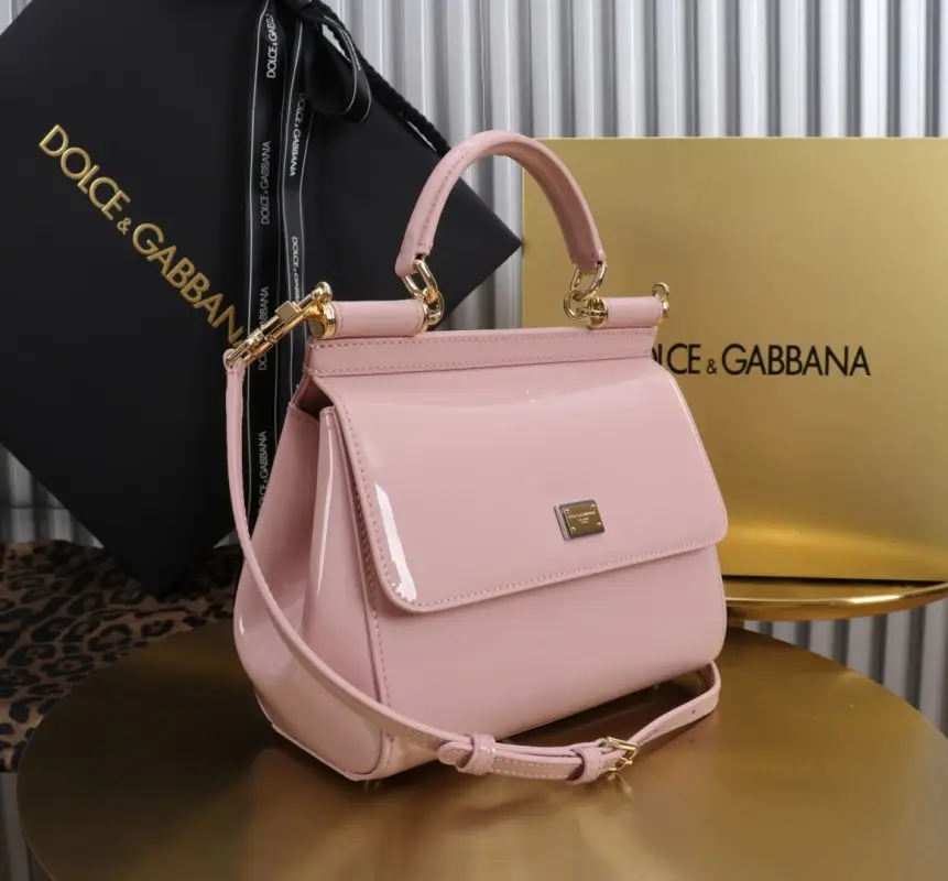 Dolce & Gabbana A bag Mini Sicily 20 cm of lacquered veal skin — Photo 3