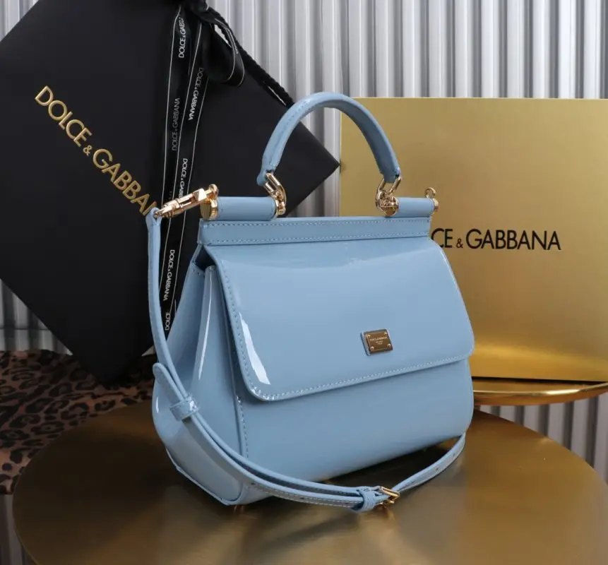 Dolce & Gabbana A bag Mini Sicily 20 cm of lacquered veal skin — Photo 3