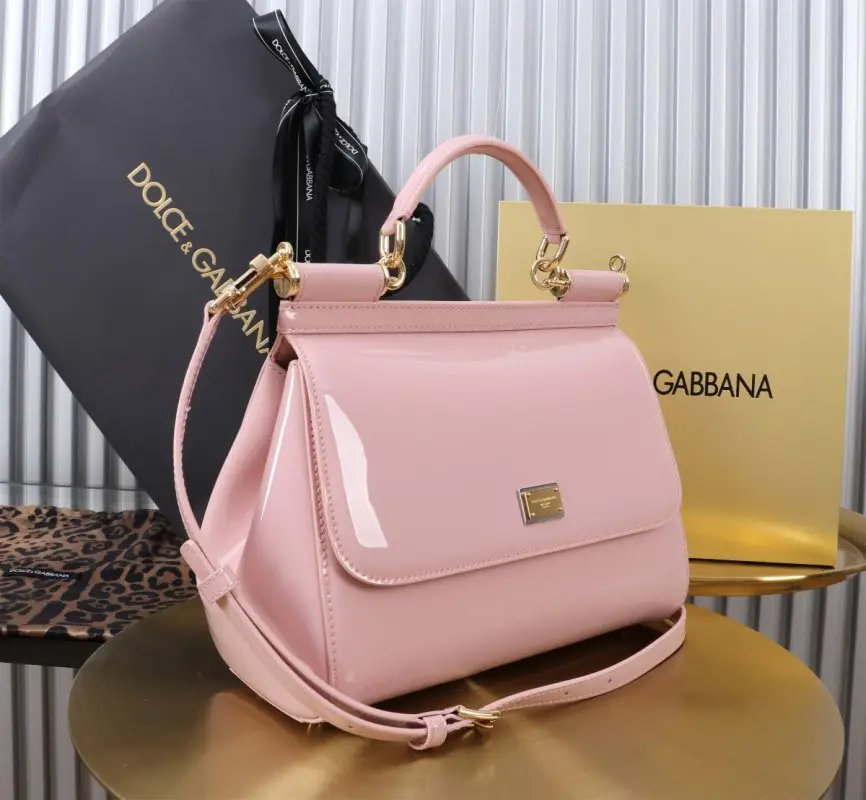 Dolce & Gabbana A bag Sicily 25 cm of lacquered veal skin — Photo 2