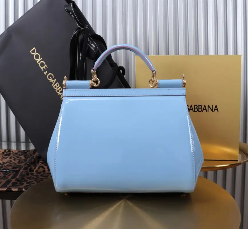 Dolce & Gabbana A bag Sicily 25 cm of lacquered veal skin — Photo 3