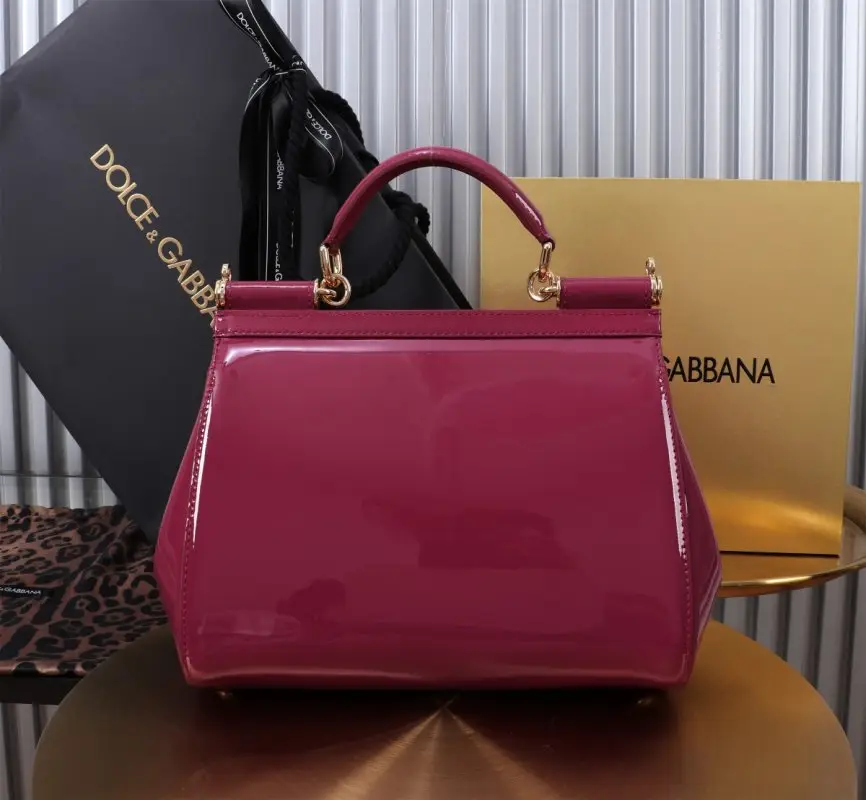 Dolce & Gabbana A bag Sicily 25 cm of lacquered veal skin — Photo 3