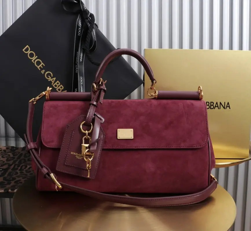 Dolce & Gabbana Шкіряна сумка My Sicilly 30 см — Фото 1