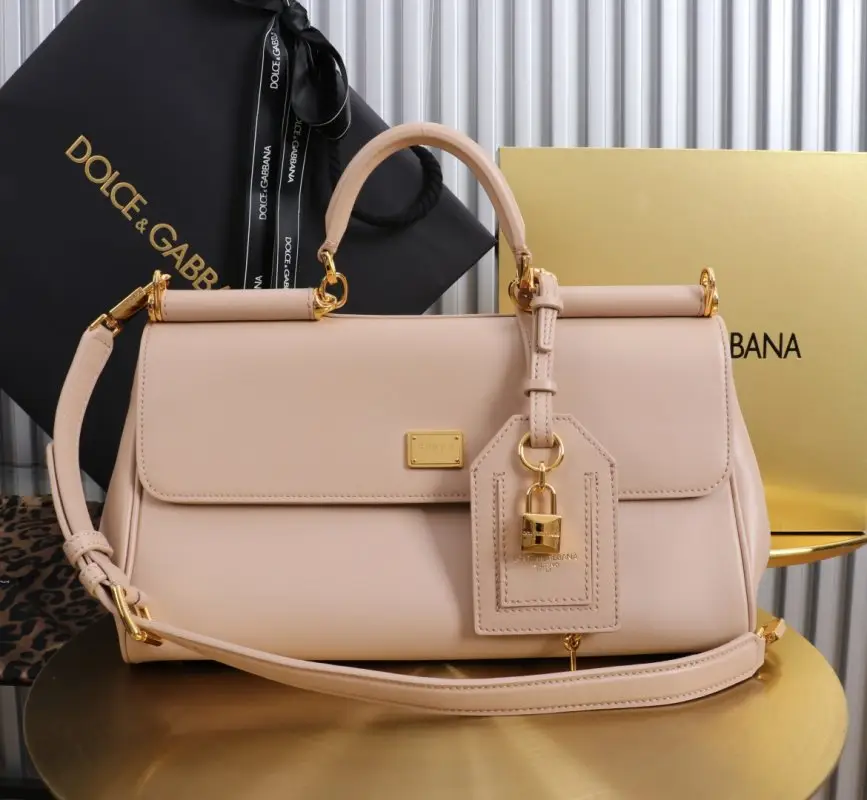 Dolce & Gabbana Шкіряна сумка My Sicilly 30 см — Фото 1