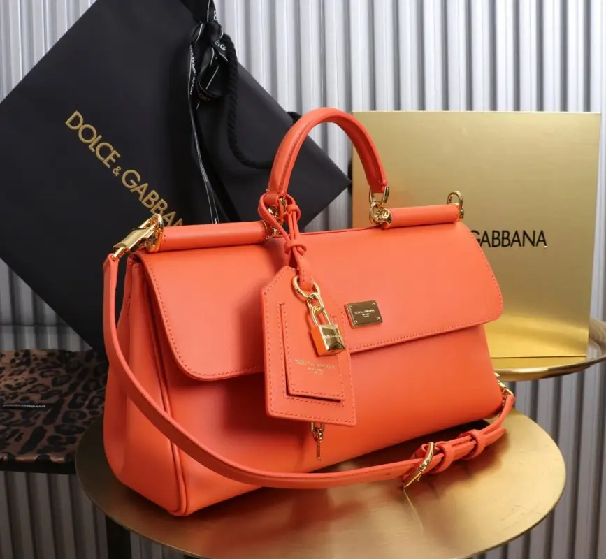 Dolce & Gabbana Шкіряна сумка My Sicilly 30 см — Фото 2