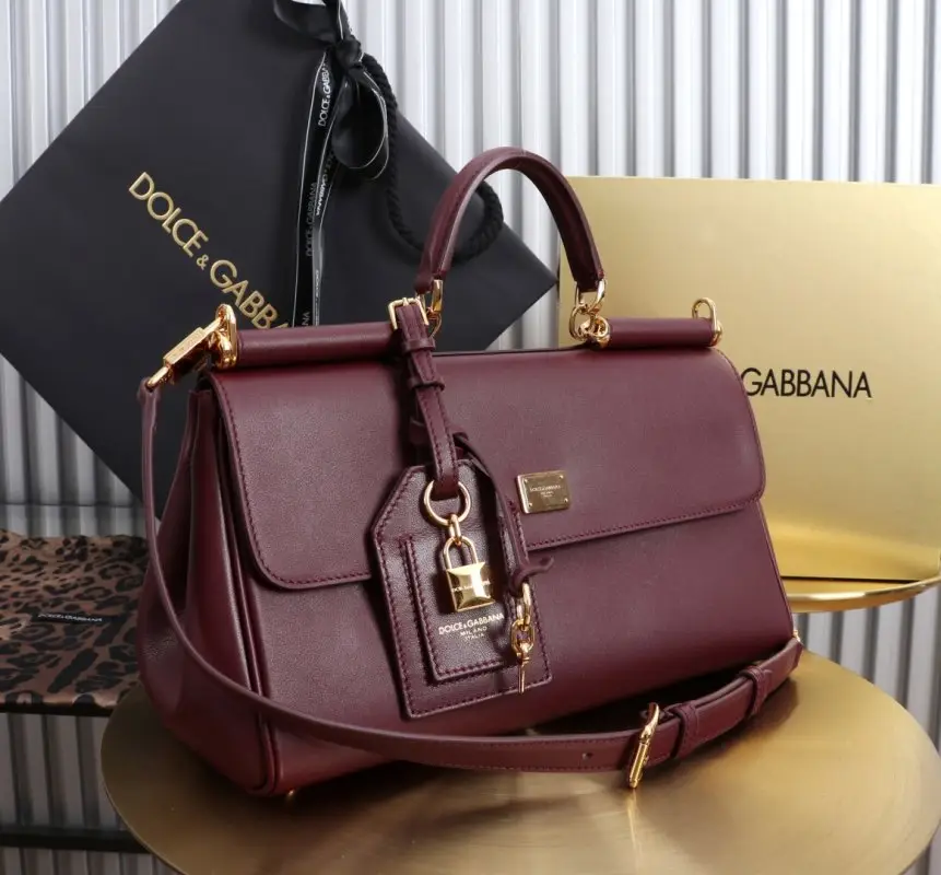 Dolce & Gabbana Leather a bag My Sicilly 30 cm — Photo 2