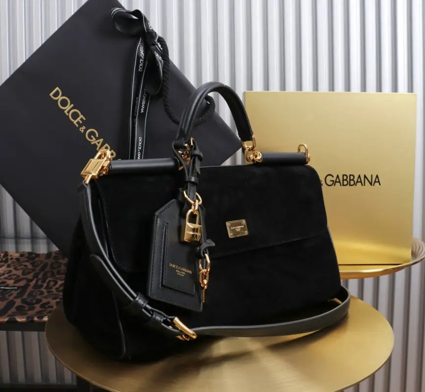 Dolce & Gabbana Шкіряна сумка My Sicilly 30 см — Фото 2