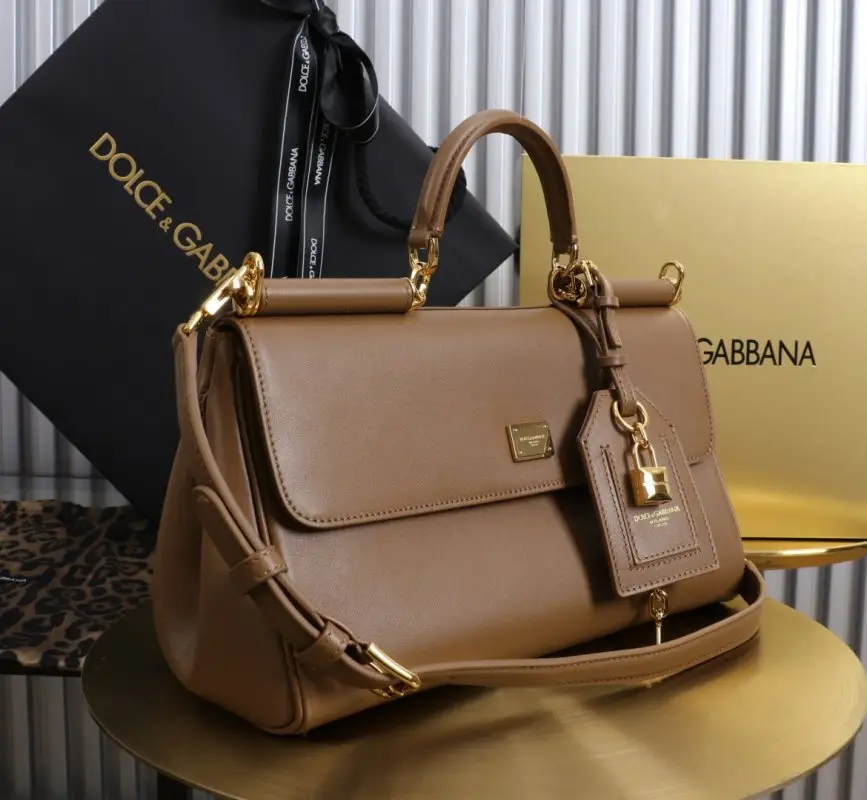 Dolce & Gabbana Шкіряна сумка My Sicilly 30 см — Фото 2