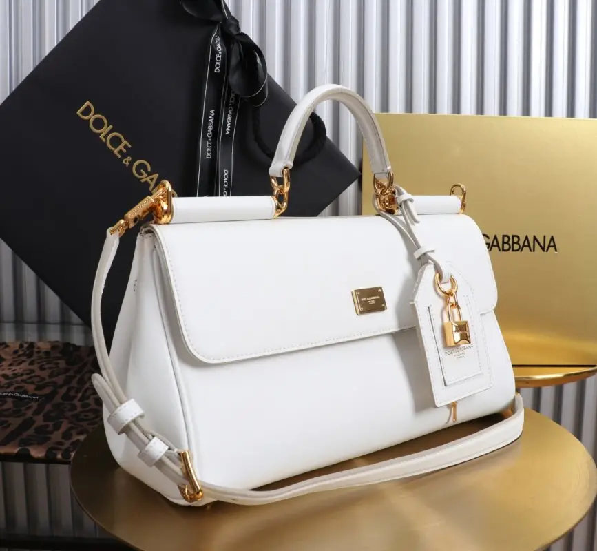 Dolce & Gabbana Кожаная сумка My Sicilly 30 см — Фото 2