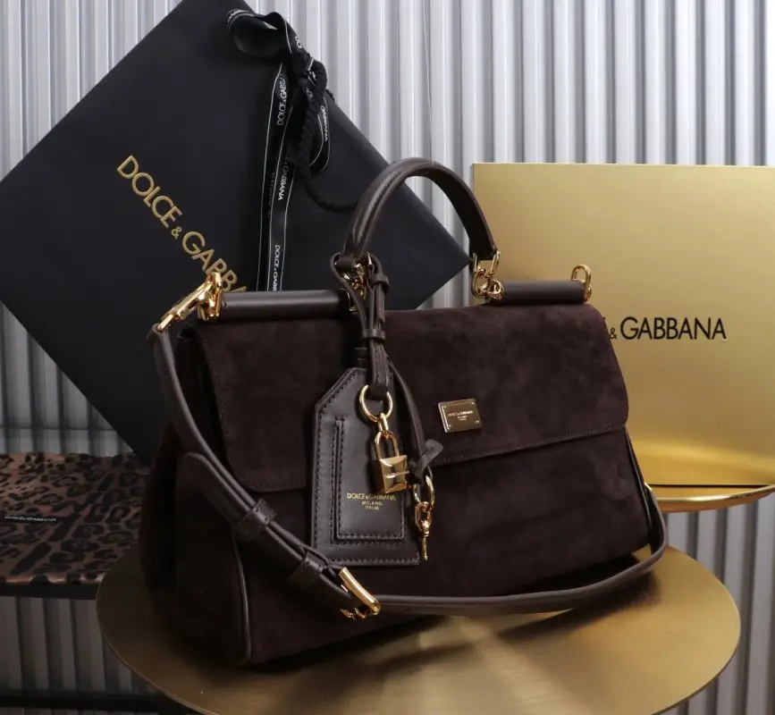 Dolce & Gabbana Шкіряна сумка My Sicilly 30 см — Фото 2