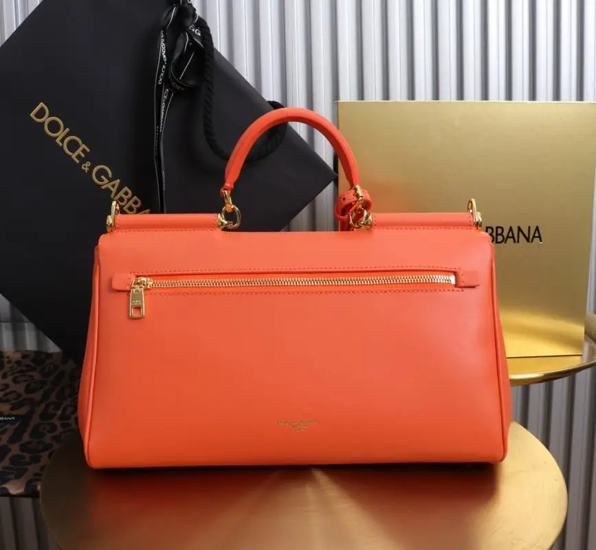 Dolce & Gabbana Шкіряна сумка My Sicilly 30 см — Фото 3