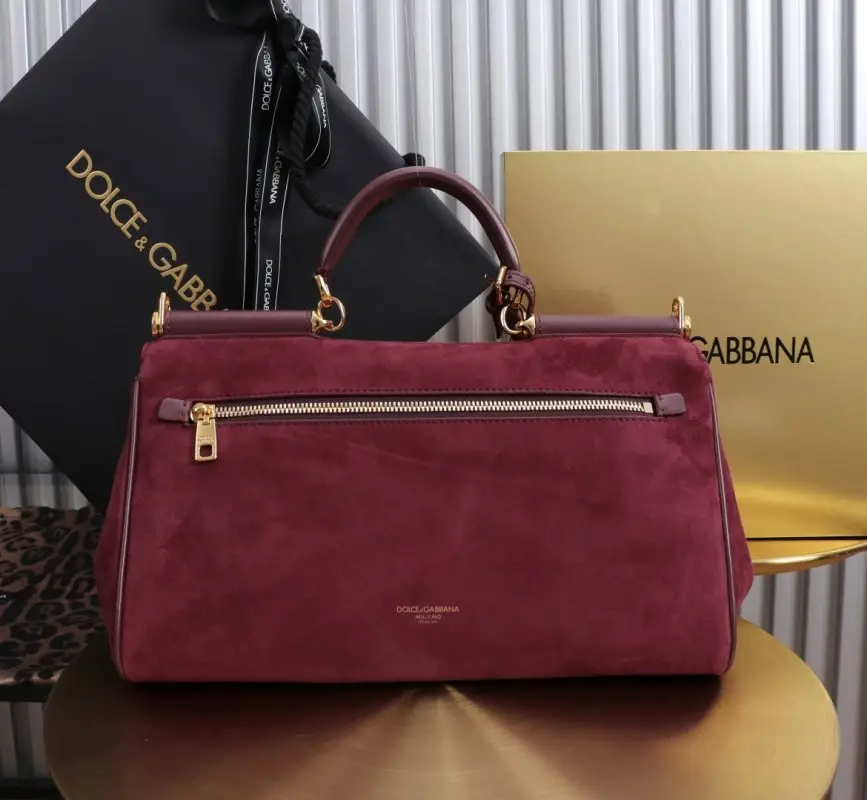 Dolce & Gabbana Шкіряна сумка My Sicilly 30 см — Фото 3