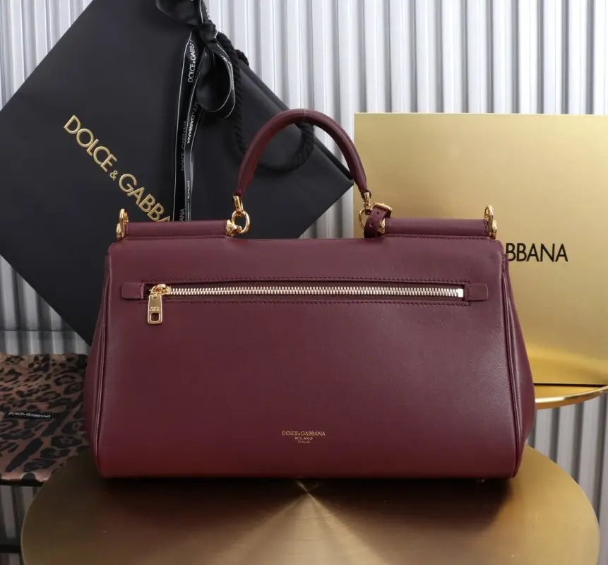 Dolce & Gabbana Leather a bag My Sicilly 30 cm — Photo 3