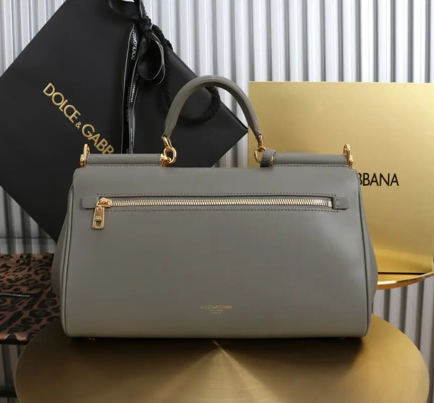 Dolce & Gabbana Шкіряна сумка My Sicilly 30 см — Фото 3