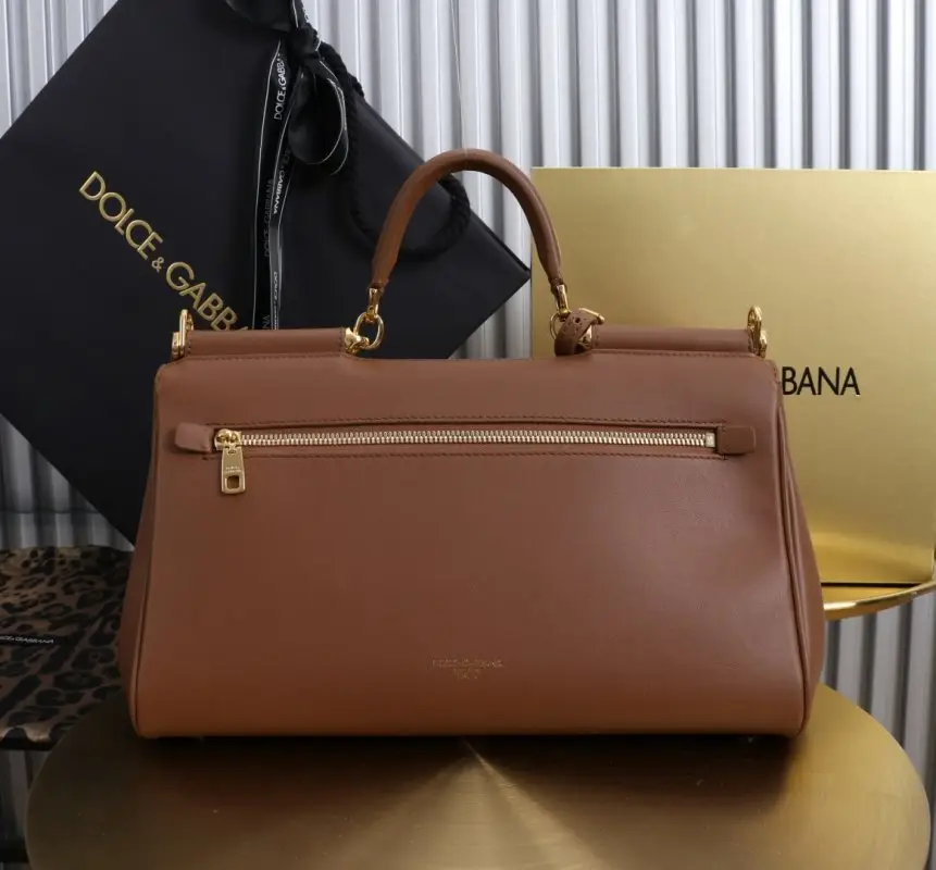 Dolce & Gabbana Шкіряна сумка My Sicilly 30 см — Фото 3