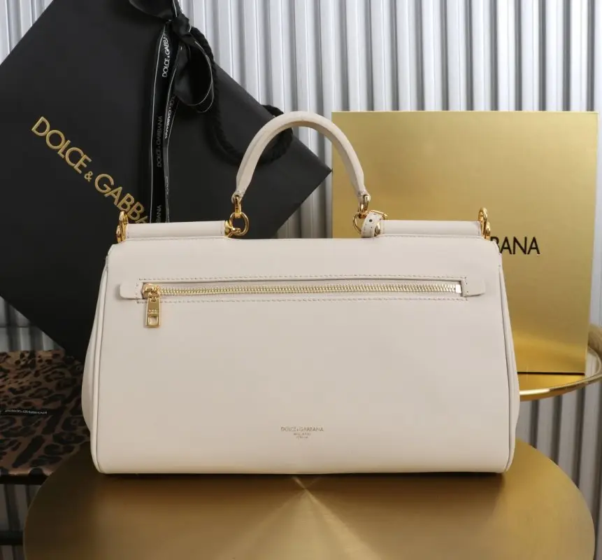 Dolce & Gabbana Leather a bag My Sicilly 30 cm — Photo 3