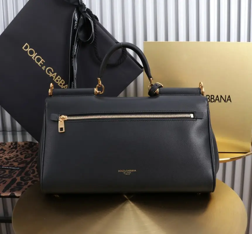 Dolce & Gabbana Шкіряна сумка My Sicilly 30 см — Фото 3